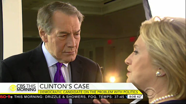 Clinton Defends Status Quo & Gridlock In Washington