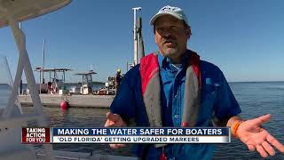 New channel markers give safer access to "Old Florida" coast