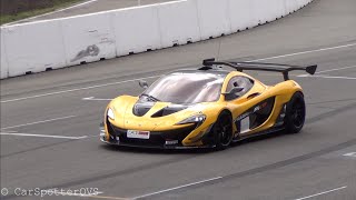 $3.0 Million McLaren P1 GTR - Start Up, Brutal Acceleration!