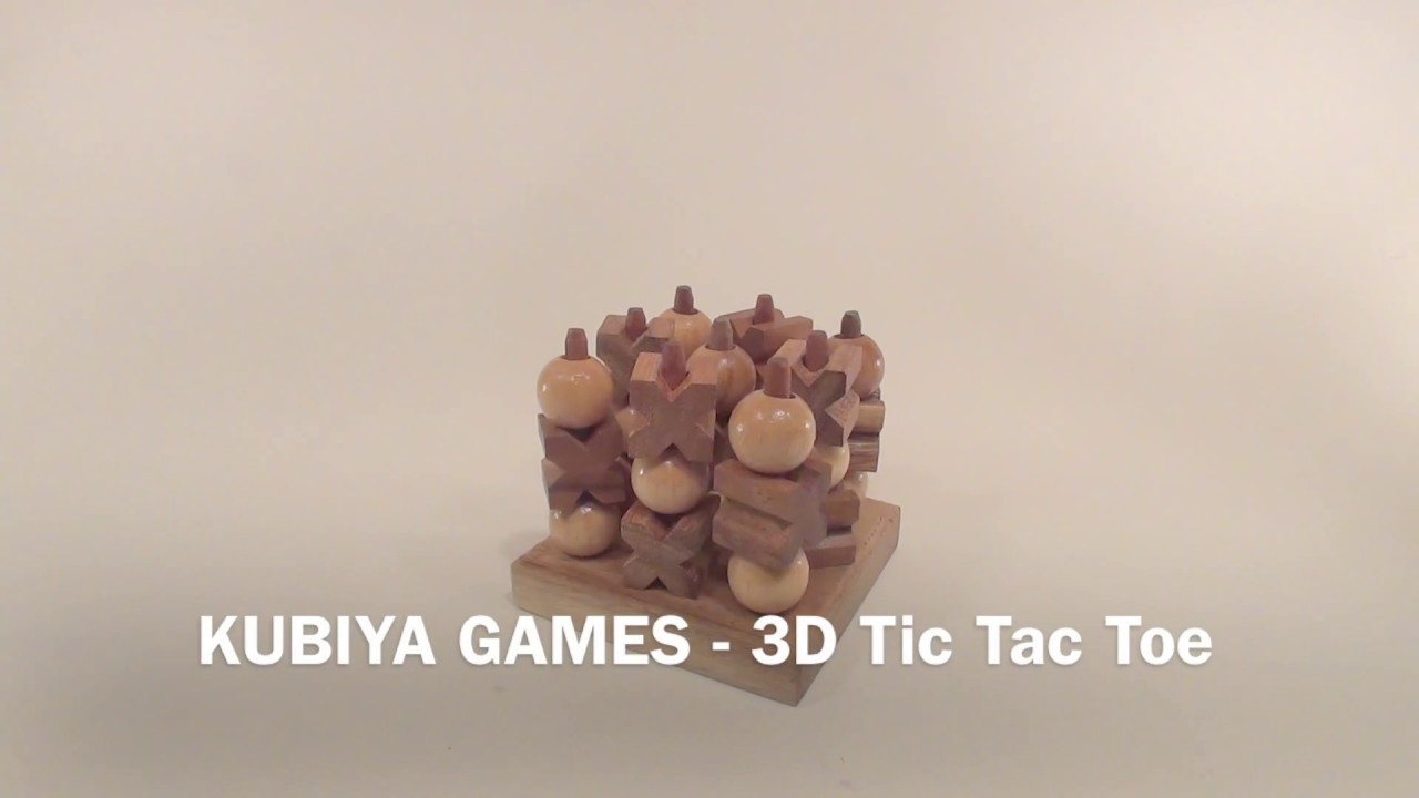 Tic Tac Toe en 3-D - Goki HS058