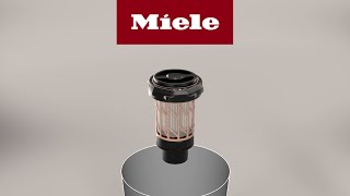 Triflex HX1 Facelift & HX2  Cleaning the fine dust filter and prefilter I Miele