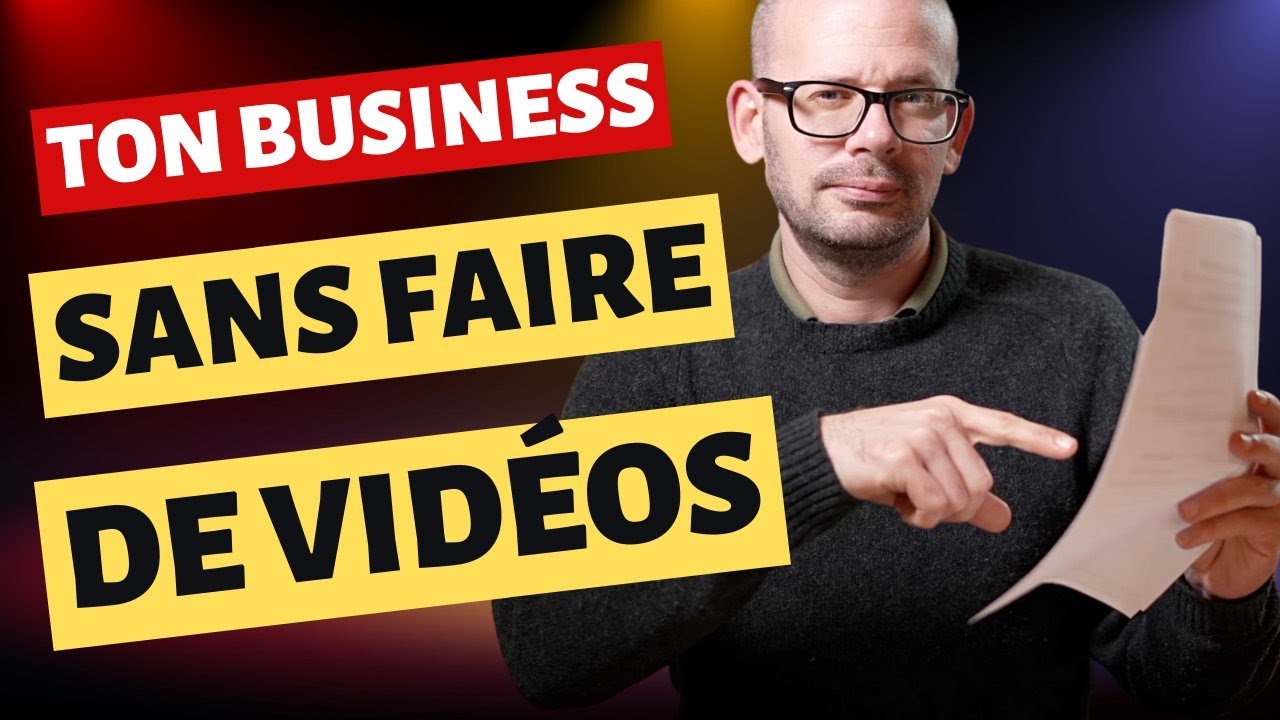 CRÉATEUR à succès SANS faire de VIDÉOS : la méthode - YouTube