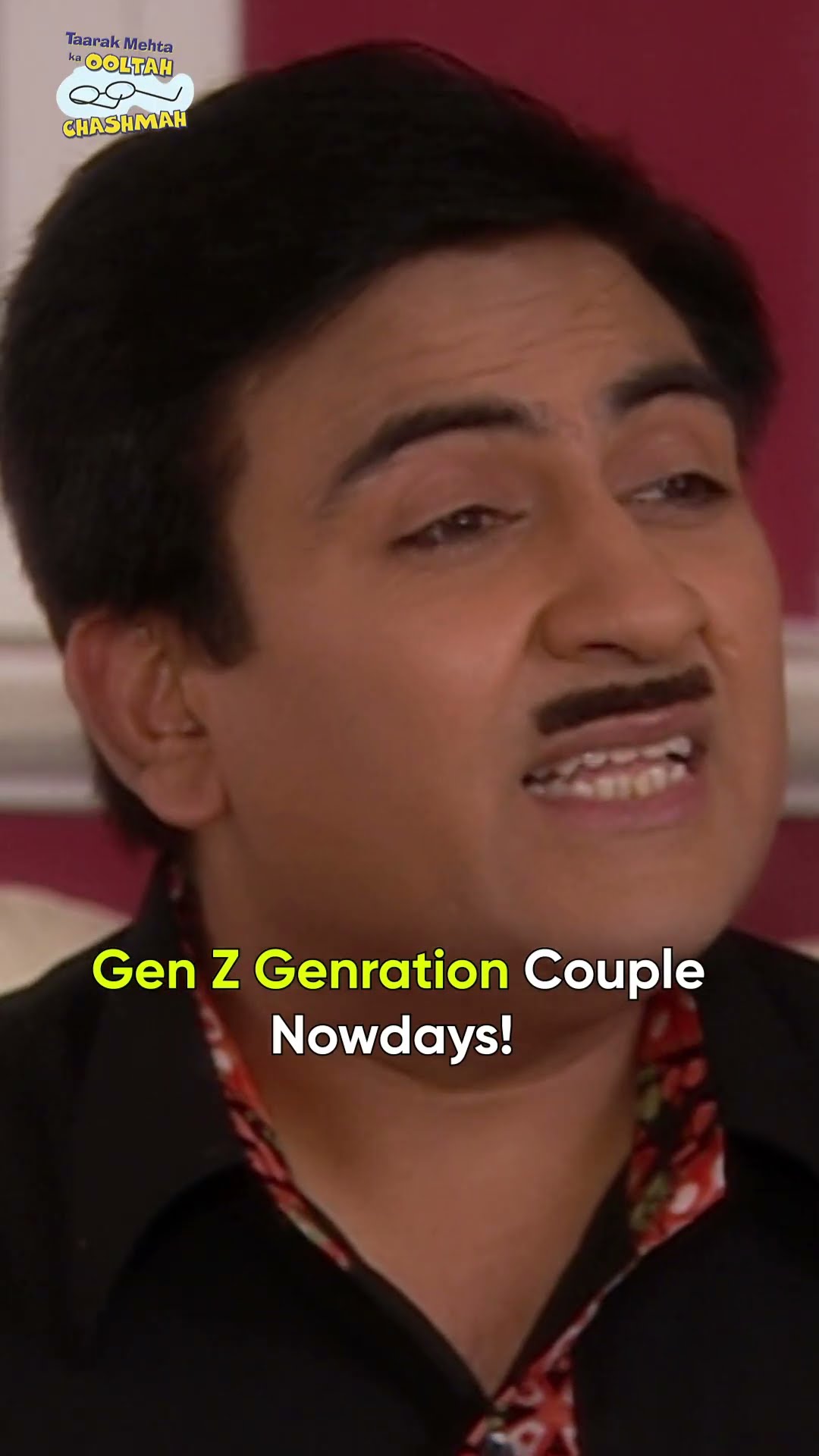 Gen Z Couple Nowdays!#tmkoc #relatable #comedy  #funny #shorts #reels #funnyvideo #shortsvideo