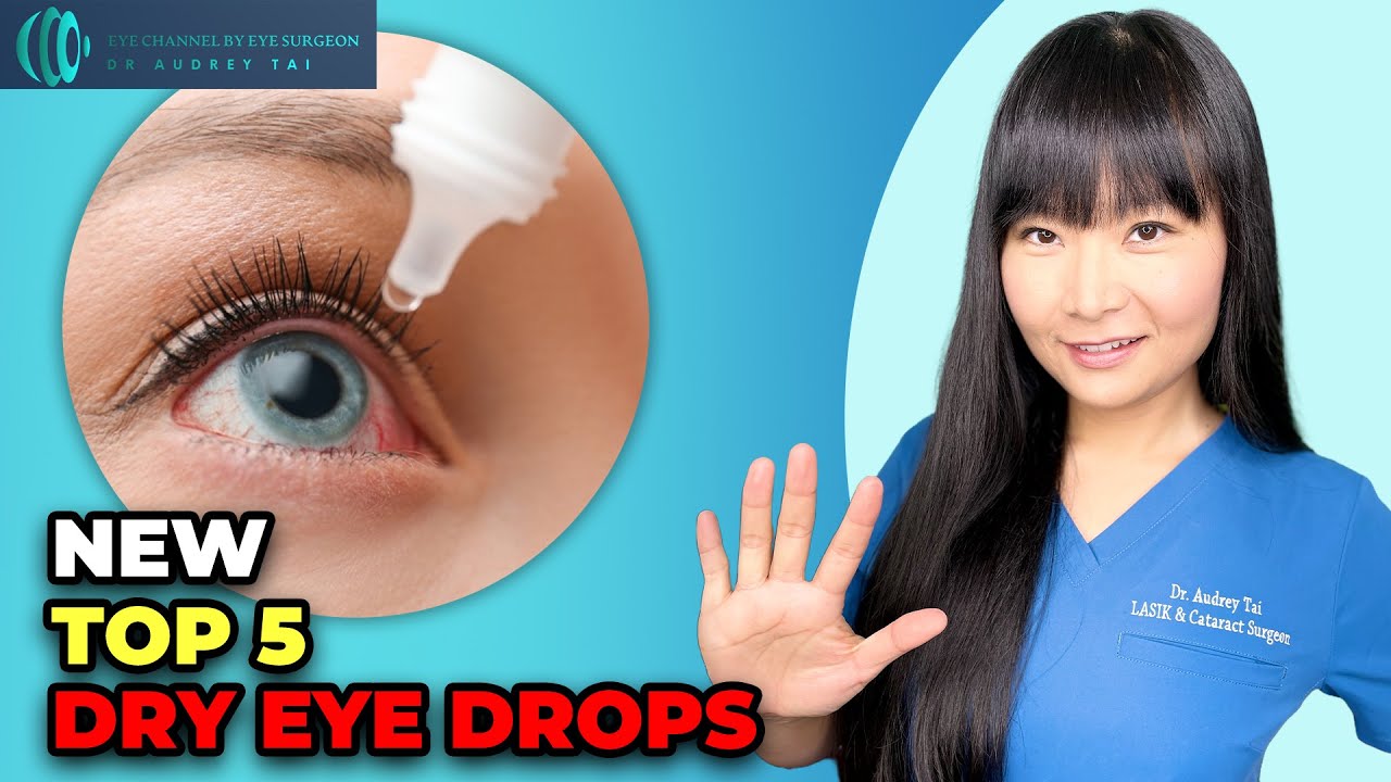 I Tested Every Dry Eye Drop These 5 Actually Work | Eye Surgeon Explains  #draudreytai