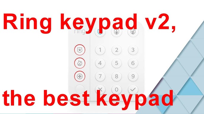 Ring Alarm Keypad (1st Gen) see notes