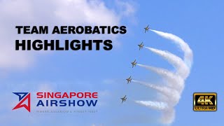 Singapore Airshow 2024 | Team Aerobatics Highlights