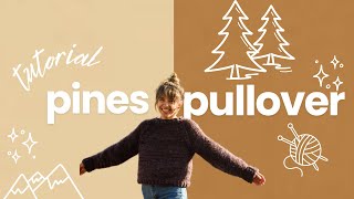 How to knit the Pines Pullover (easiest beginner sweater ever)