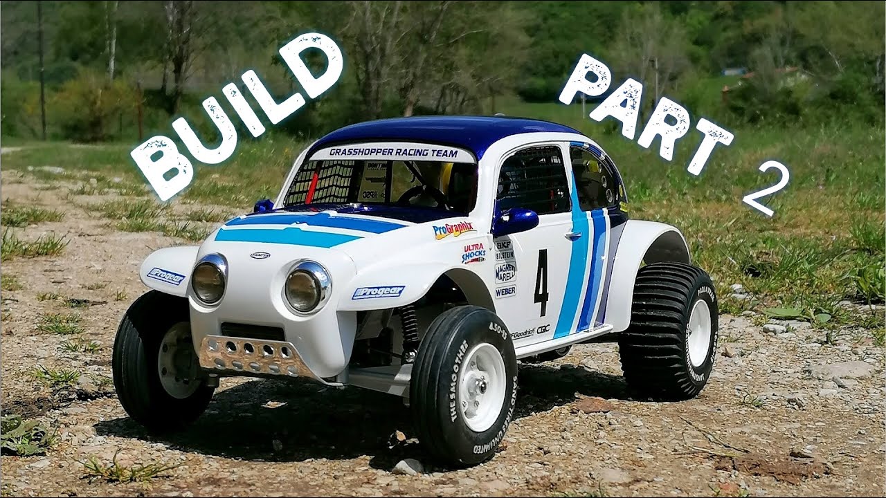 Build SandHopper Part 2 Sand Scorcher Grassopper Tamiya rc - YouTube