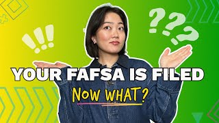 Your FAFSA Is Filed Now What? 🤷🏽‍♀️📝