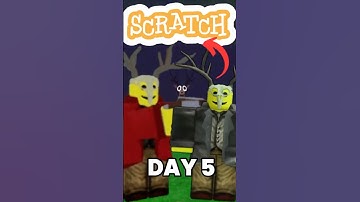 I added CULTISTS to 99 nights in the forest BUT ON SCRATCH! 🌲#shorts #viralshorts #scratch #roblox