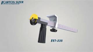 ET-235 - CARTON SIZER - Shipping Room Kits
