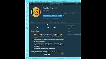 Firefly Theme for VS Code | VS Code Extension | #theme #vscode #meltango #vscodeextension #html #css