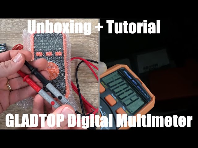 Digital Multimeter 6000 Counts TRMS Auto-Ranging Voltmeter with