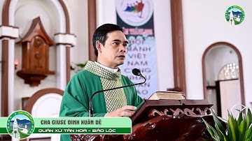 Chia Sẻ Tin Mừng Chúa Nhật XXIII Thường Niên Năm C I Cha Giuse Đinh Xuân Đệ, GX Tân Hóa, Bảo Lộc.