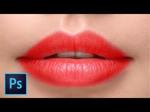 Video: Lippen Veranderen In Photoshop
