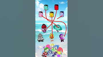 What is your IQ : Please help me pass the Color Challenge #coloring #insideout