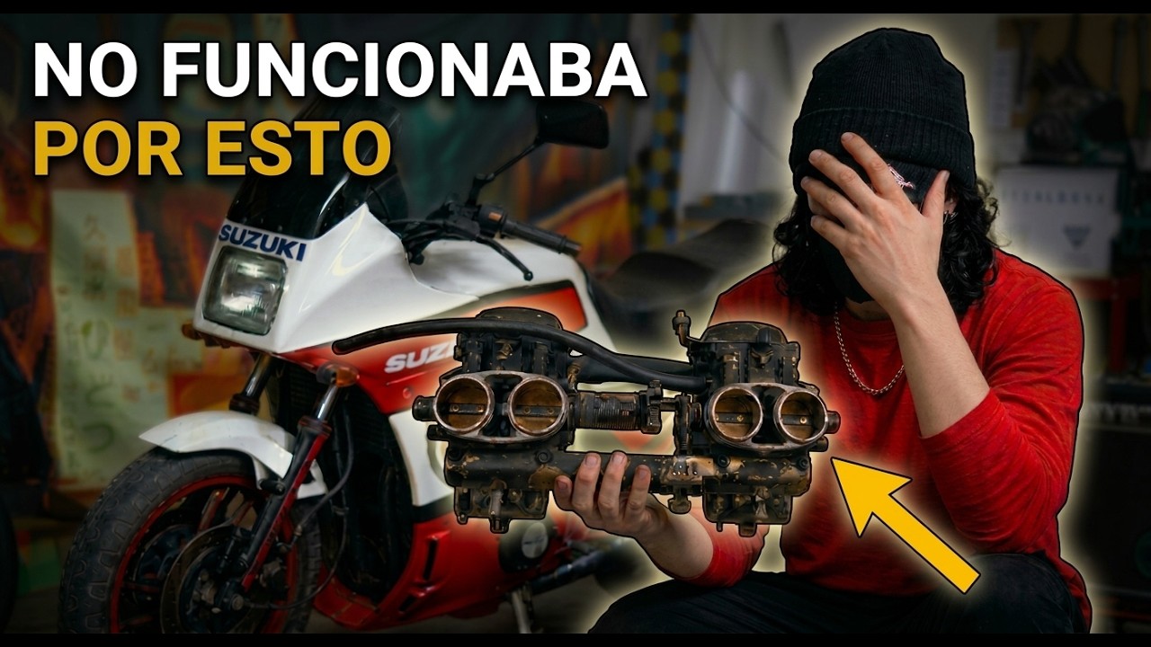 COMPRO una MOTO que NO FUNCIONA y... | Suzuki GSX550