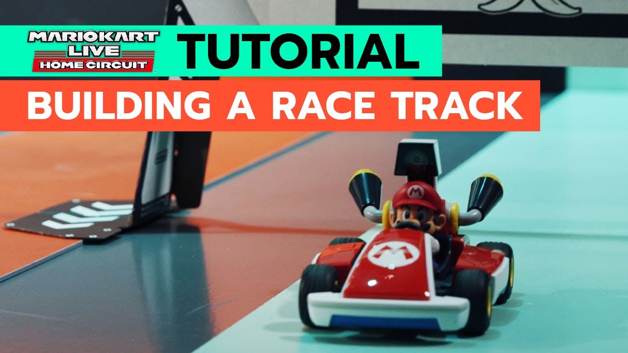 How To Build A Race Track In Your Living Room W Mario Kart Live Home Circuit Tutorial Youtube