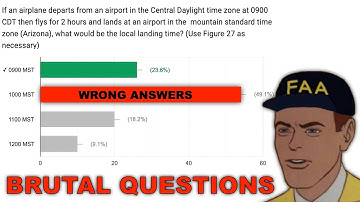 10 Basic Navigation Questions That Most Pilot Get Wrong on the FAA Written Exam