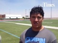 Chapin football players Arellano and Raigosa talk football