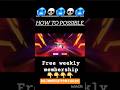 Free weekly membership😱😱👉8SJMMTDFT9H5XD2C👈🥶💀