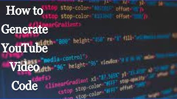 How to Generate YouTube Video Code online  | YouYube embed link generator | youtube embed generator