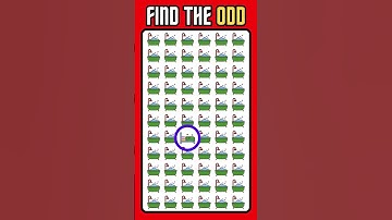 Find the ODD One Out | HOW GOOD ARE YOUR EYES | Emoji Quiz #findtheoddemoji #canyoufindtheoddoneout