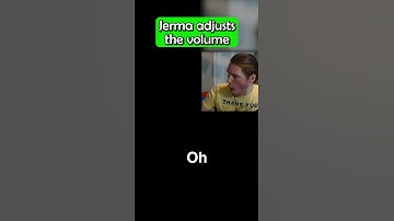 Jerma adjusts the Roblox volume | Jerma Clips