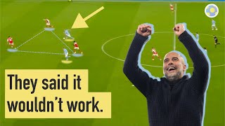 Pep Guardiola can see the future | Manchester City 4-1 Arsenal Tactical Analysis