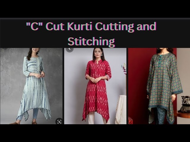 How to stitch a princess cut kameez/top