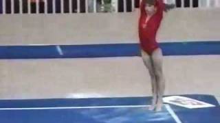 Irina Baraksanova 1985 Worlds Optionals Floor
