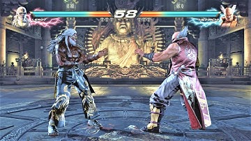 Leroy Smith vs Boss Heihachi Mishima (Hardest AI) - TEKKEN 7 Arcade Mode