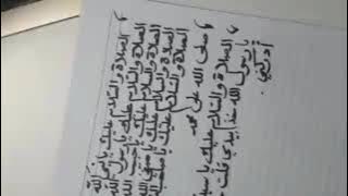 Ijazah Sholawat Nabi dari KH. Musthofa Bisri ( Gus Mus ) yang di tulis beliau langsung