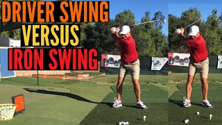 Driver Swing vs. Iron Swing - What Are the Differences?