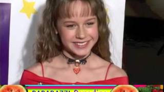 Flashback: 12-year-old BRIE LARSON attends Starlight Children's Foundation benefit party - 2002