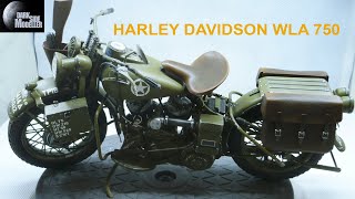Harley WLA 750 - 1/9 Italeri - Full build