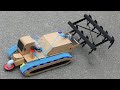 How To Make a RC Tractor From Cardboard - science project