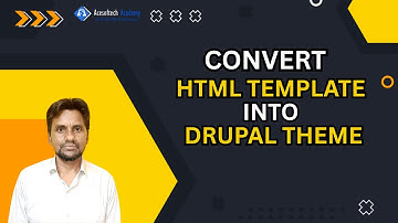 Convert HTML5 Template to Drupal 10/11 Theme | Step-by-Step Drupal Theme Development Tutorial
