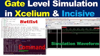 How to do gate level simulation in Xcelium