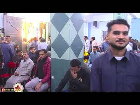 الشيخ محمود فتحي عجوة في عزاء الحاج عبد البديع ابو عجوة قرية أبو عجوة التابعة لشنباره ابو حماد