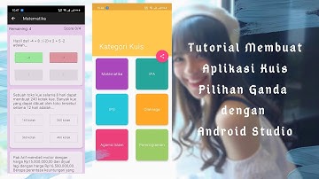 Tutorial Membuat Aplikasi Kuis Pilihan Ganda Menggunakan Database SQLite dengan Android Studio