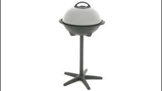 George Foreman, Silver, 12 Servings Upto 15 Indoor Outdoor Electric Grill, GGR50B, REGULAR