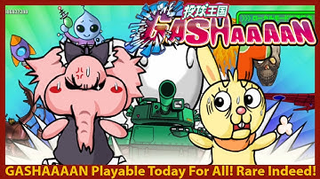 Gashaaaan! Incredibly Rare Until Today! A "Lost" Konami Arcade Game Preserved! You Can Play It Now