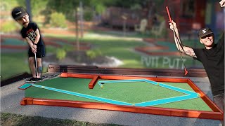 HOW DID THAT EVEN HAPPEN?! | Fun Mini Golf with Friends #10