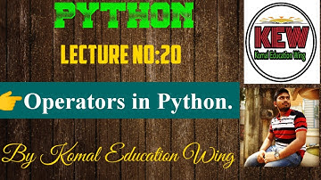 Operators In Python || Fact About  Conditional Or Ternary, Increment & Decrement Operators In Python