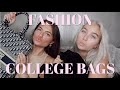 WHATS IN OUR SCHOOL BAGS FOR FASHION COLLEGE 2020!!!