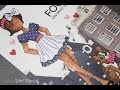Paper Doll Art Journal Page | July 2014