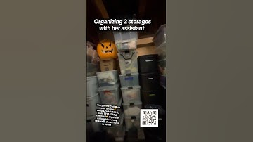 Cleaning & organizing 2 storages for a new client on taskrabbit. This how we start the new year