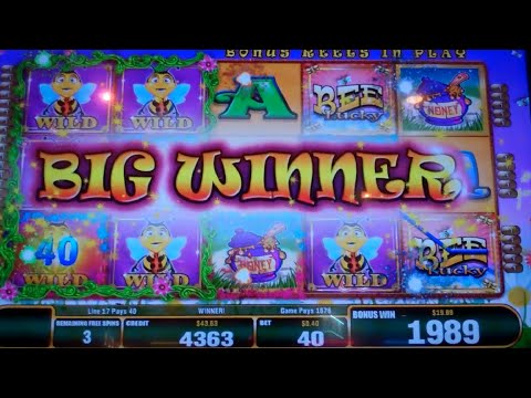 Bee lucky slot machine