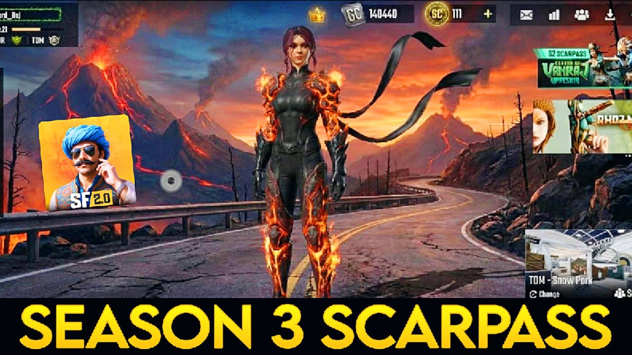 🔥Season 3 Scarpass | Scarfall 2.0 Season 3 Scarpass | Scarfall 2.0 New Update | SF 2.0 Season 3 Leak